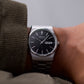 1991 Citizen Quartz Deep Gray Dial Men's Wrist-Watch