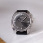 [Serviced] 1970 Seiko Automatic Charcoal Cross-Hair Sunburst Dial Men's Wrist-Watch
