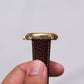 1999 Pulsar Quartz Golden Sunburst Dial Men's Wrist-Watch