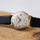 [Serviced] 1958 Bulova Mechanical 'Baby Calatrava' Cream White Dial Men's Wrist-Watch