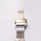 1995 Citizen Quartz Straight Grain Golden Dial Two Tone Men's Wrist-Watch