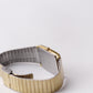 1985 Seiko Quartz Golden Tank Style Men's Wrist Watch W/Box