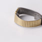 1985 Seiko Quartz Golden Tank Style Men's Wrist Watch W/Box