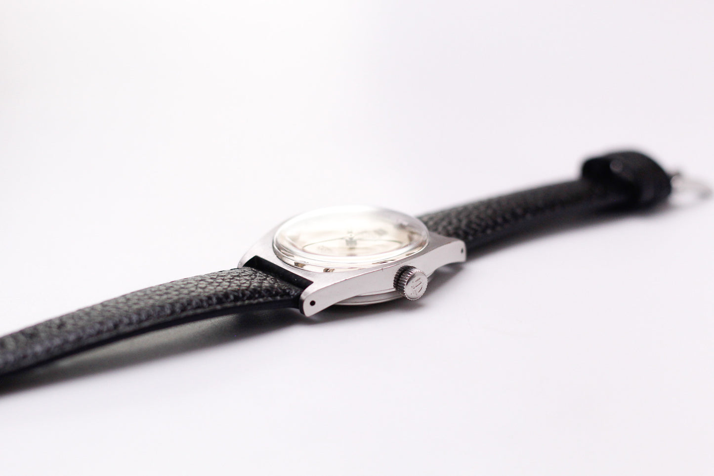 [Serviced] 1970s Tissot Visodate Automatic Silver Sunburst Dial Men's Wrist-Watch