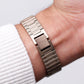 1988 Seiko Dolce Quartz Golden Snowflake Dial Tungsten Case Men's Wrist-Watch