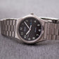 1980 Seiko Chronos Inky Black Arabic Dial Men's Wrist-Watch