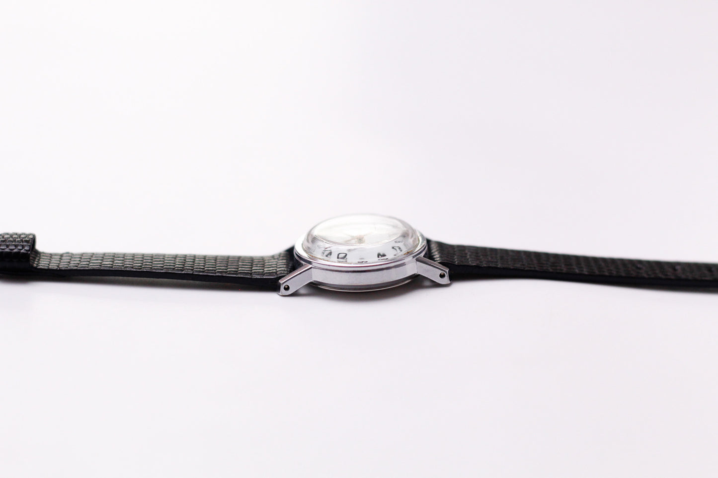 1970s Timex Mechanical White Arabic Dial Ladies' Wrist-Watch