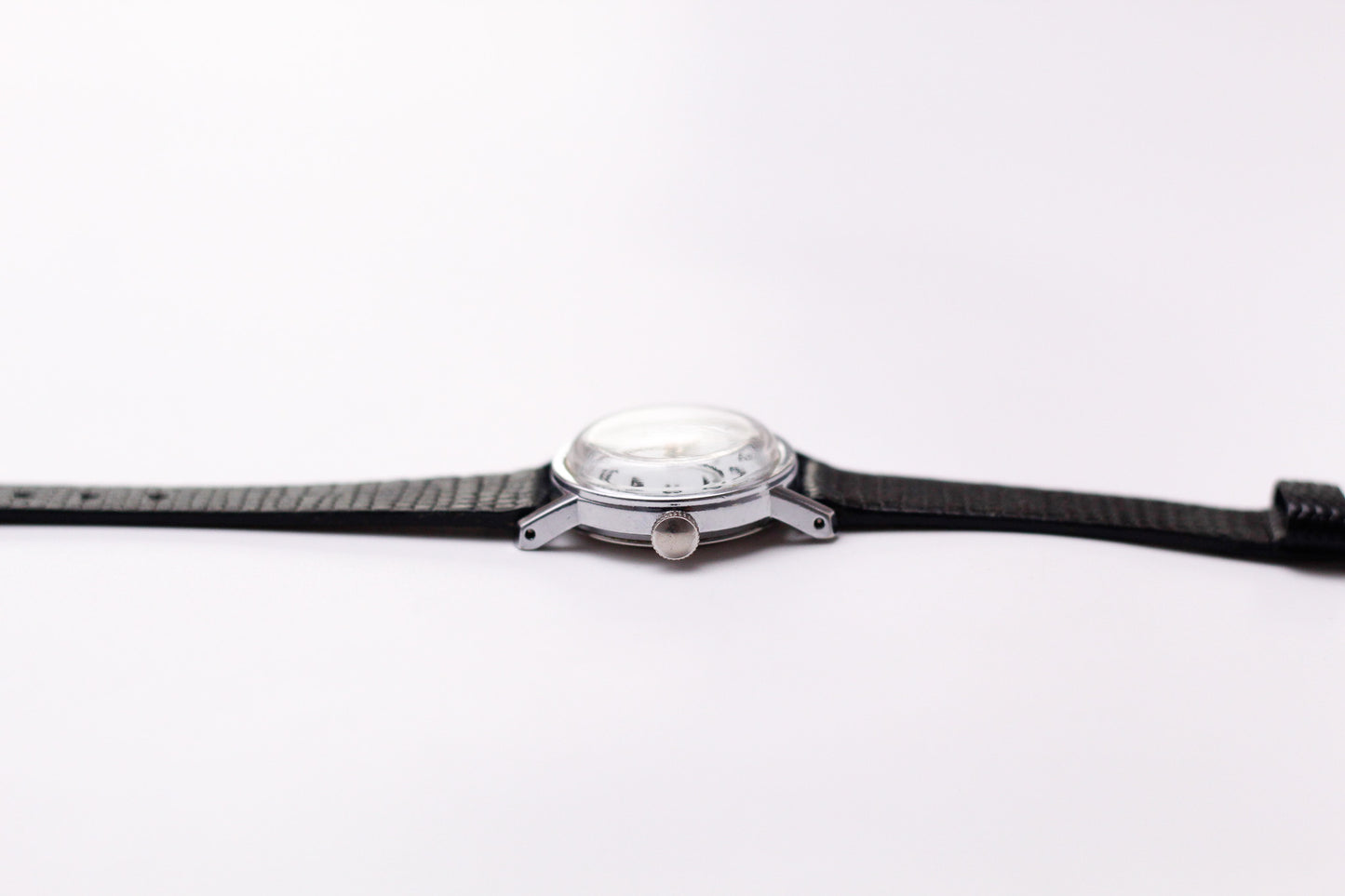 1970s Timex Mechanical White Arabic Dial Ladies' Wrist-Watch