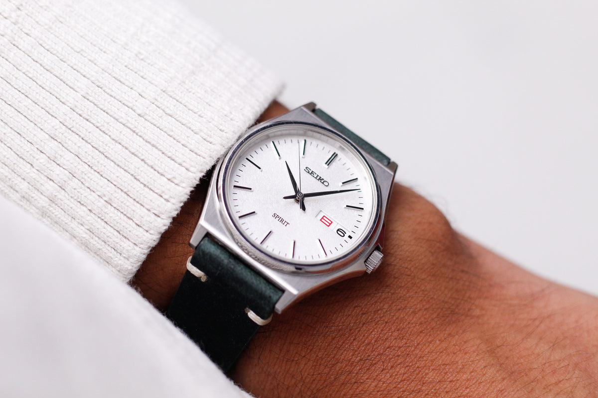 2003 Seiko Quartz Spirit 'Snowflake Dial' Men's Wrist-Watch