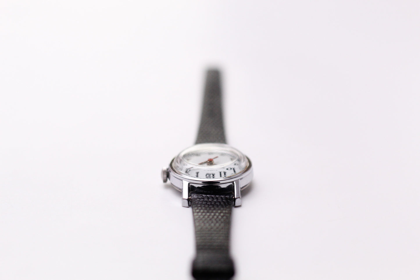 1970s Timex Mechanical White Arabic Dial Ladies' Wrist-Watch