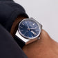 1976 Seiko King Quartz Marine Blue Sunburst Dial Men's Wrist-Watch