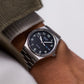 1980 Seiko Chronos Inky Black Arabic Dial Men's Wrist-Watch