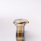 [Mint] Two Tone Seiko Quartz Straight Silver Dial Men's Wrist-Watch W/Box