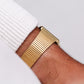 1981 Seiko Quartz Straight Grain Golden Gem Dial Men's Wrist-Watch
