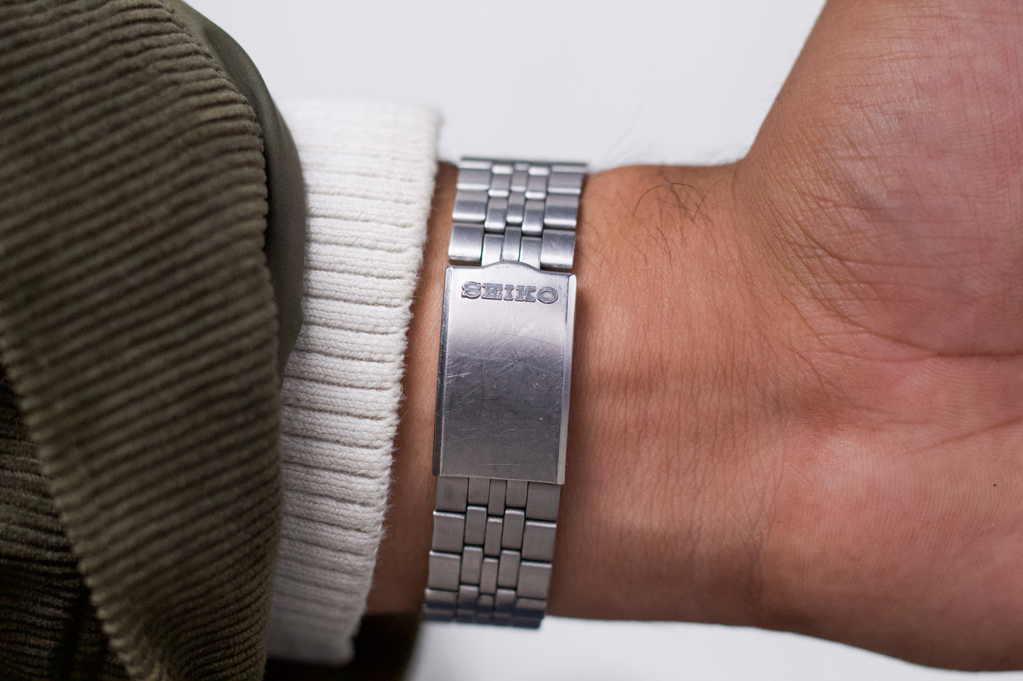 1978 Seiko Silverwave Textured Roman Dial Men's Wrist-Watch