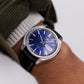 [Serviced] 1975 Seiko DX Automatic Marine Blue Sunburst Dial Men's Wrist-Watch