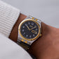 [Mint] 1994 Seiko Quartz Two Tone Matte Black Dial Men's Wrsit-Watch