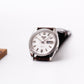 1981 Seiko 5 Automatic 'Baby Oyster Perpetual' Silver Sunburst Dial Men's Wrist-Watch