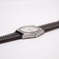 1982 Seiko Type II Quartz Straight Grain Silver Dial Men's Wrist-Watch