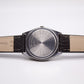 1982 Seiko Type II Quartz Straight Grain Silver Dial Men's Wrist-Watch
