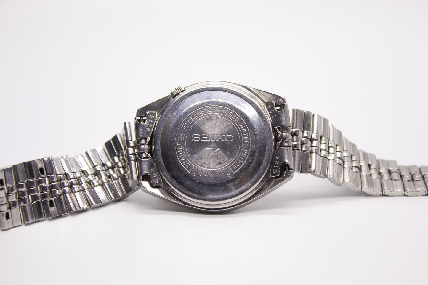 [Serviced] 1968 Seiko 5 Automatic Charcoal Sunburst Dial Men's Wrist-Watch