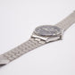 1980 Seiko Chronos Inky Black Arabic Dial Men's Wrist-Watch