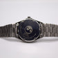 1980 Seiko Chronos Inky Black Arabic Dial Men's Wrist-Watch