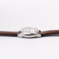 1981 Seiko 5 Automatic 'Baby Oyster Perpetual' Silver Sunburst Dial Men's Wrist-Watch