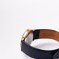 1980 Pulsar Quartz Marine Blue Sunburst Dial Men's Wrist-Watch