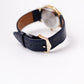 1980 Pulsar Quartz Marine Blue Sunburst Dial Men's Wrist-Watch