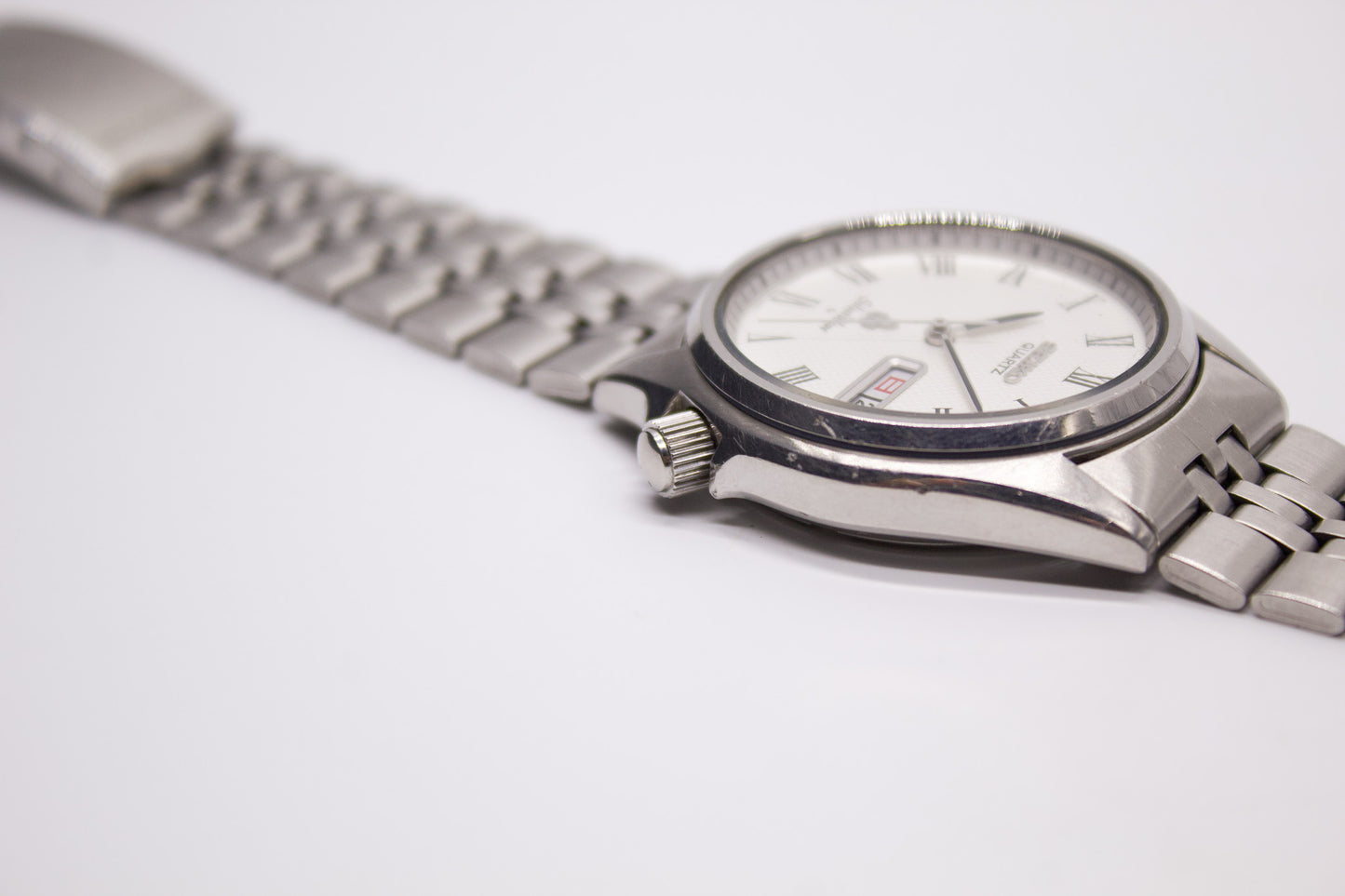 1978 Seiko Silverwave Textured Roman Dial Men's Wrist-Watch