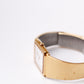 1985 Seiko Quartz White Roman Dial Golden Tank Men's Wrist-Watch W/Box