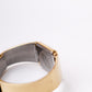 1985 Seiko Quartz White Roman Dial Golden Tank Men's Wrist-Watch W/Box