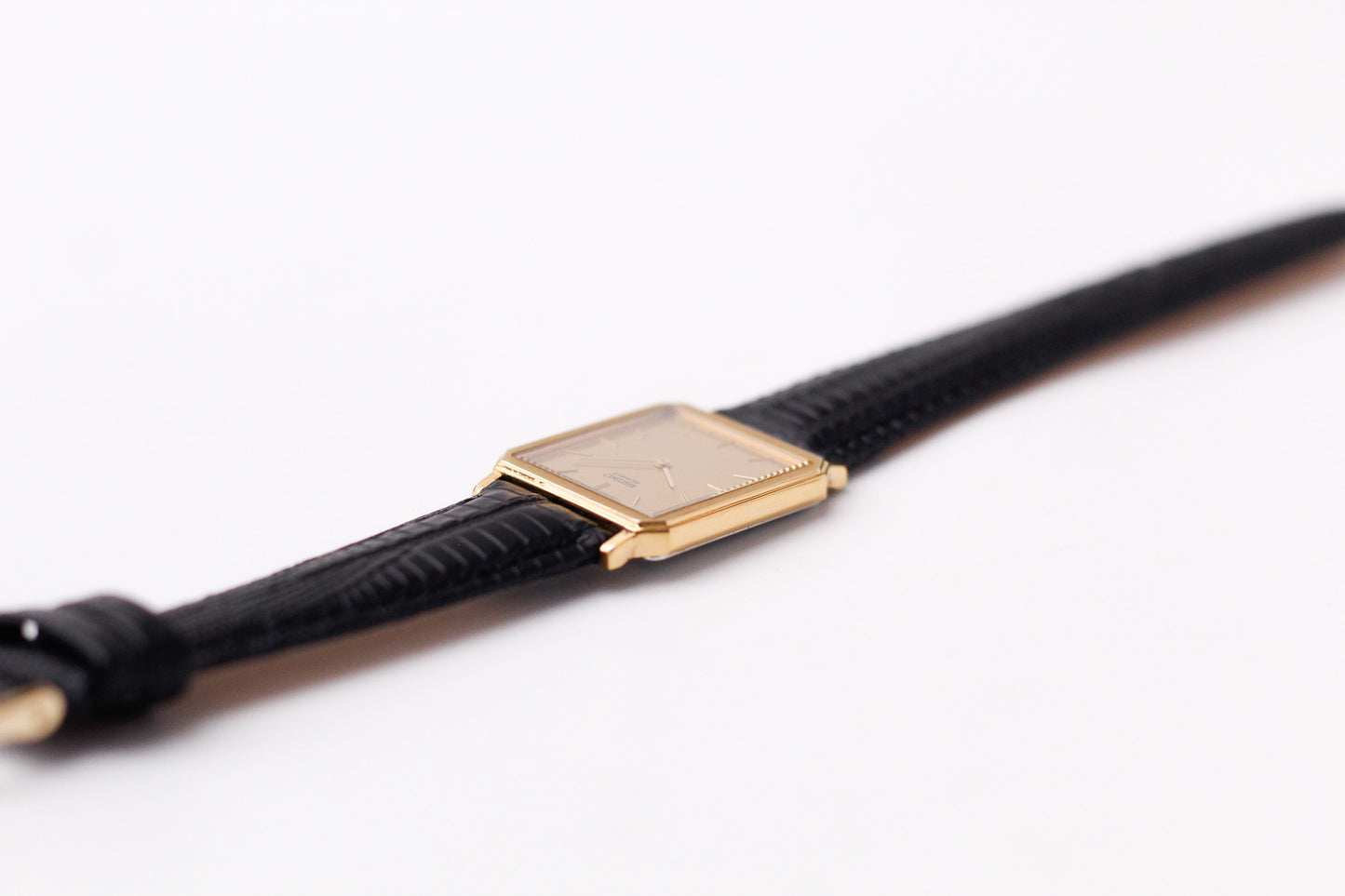 1996 Seiko Quartz Golden Tank Men's Wrist-Watch