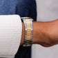1990s Lorus Quartz Champagne Sunburst Dial Two Tone Case Men's Wrist-Watch