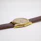 1980 Seiko Quartz 'Baby Day-Date' Golden Sunburst Dial Men's Wrist-Watch