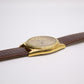 1980 Seiko Quartz 'Baby Day-Date' Golden Sunburst Dial Men's Wrist-Watch