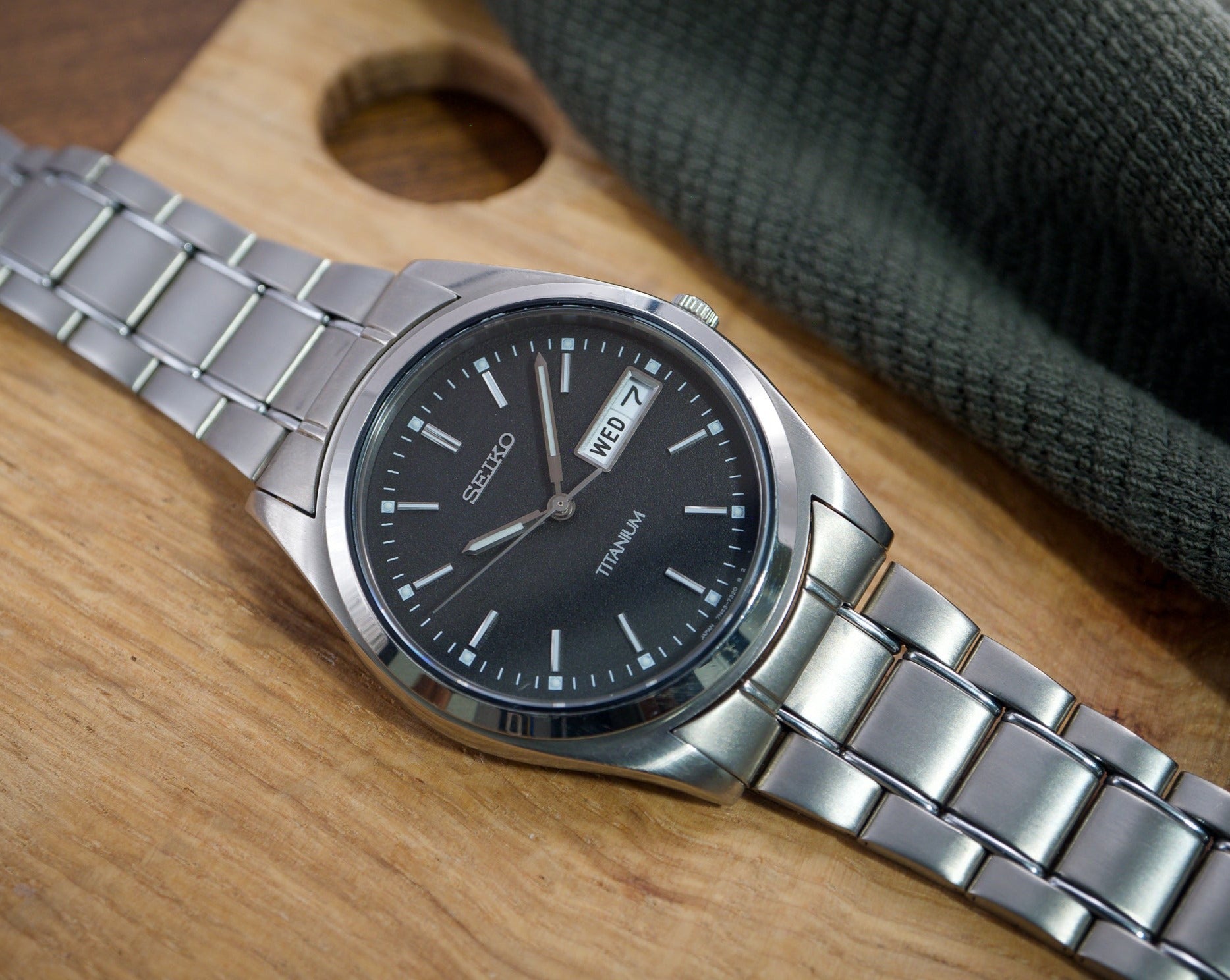 Titanium watches online seiko