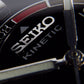 2005 Seiko Kinetic Sports 100 Inky Black Dial Men's Wrist-Watch W/Box & Papers