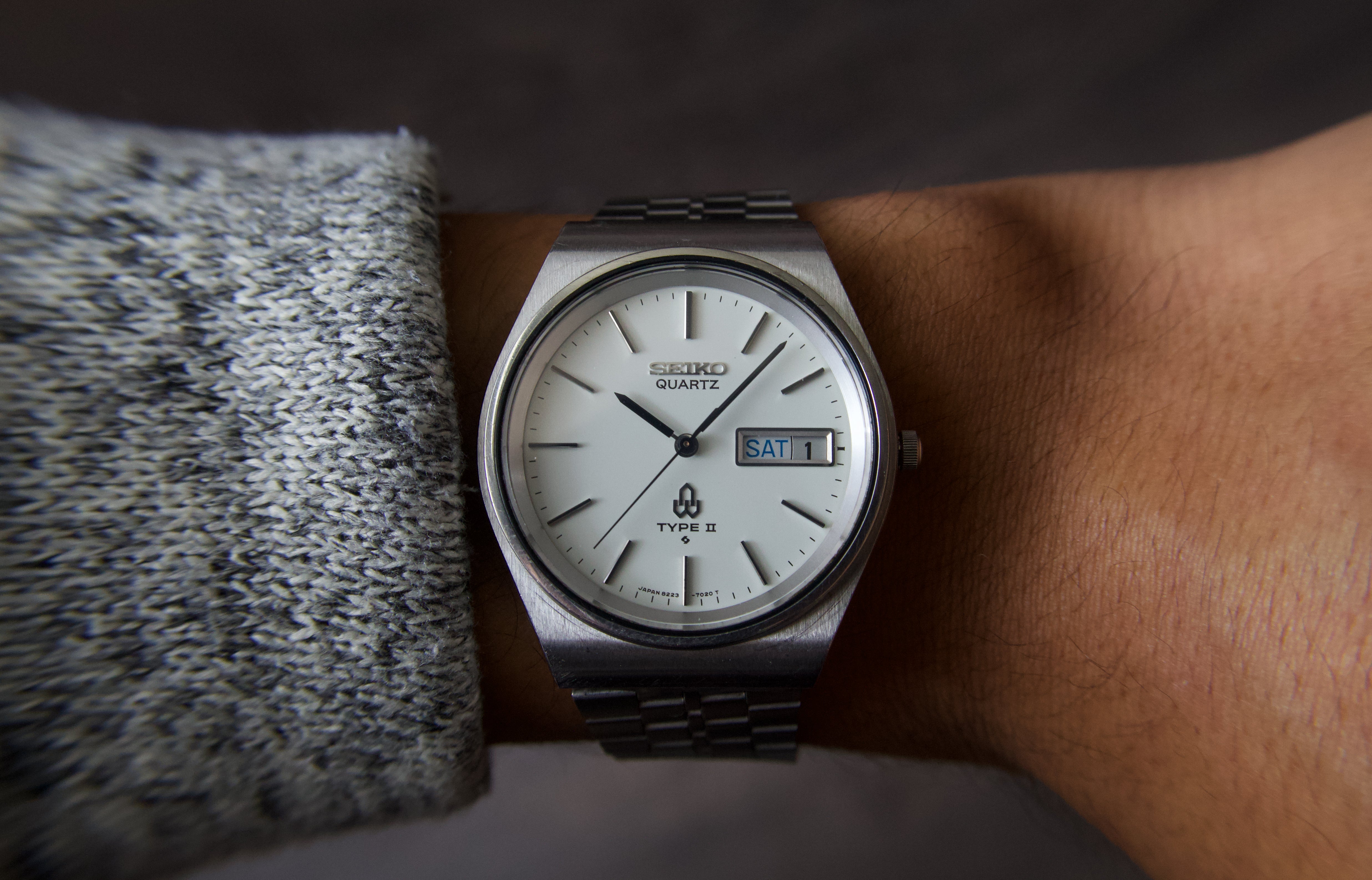 1980s Seiko Type II Quartz Men's Wrist-Watch – Mecalco & Co.