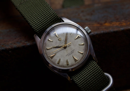 1951 Rolex Oyster Perpetual 'Bubbleback' Men's Wrist-Watch