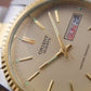 1990s Orient Fluted Two Tone Men's Wrist-Watch