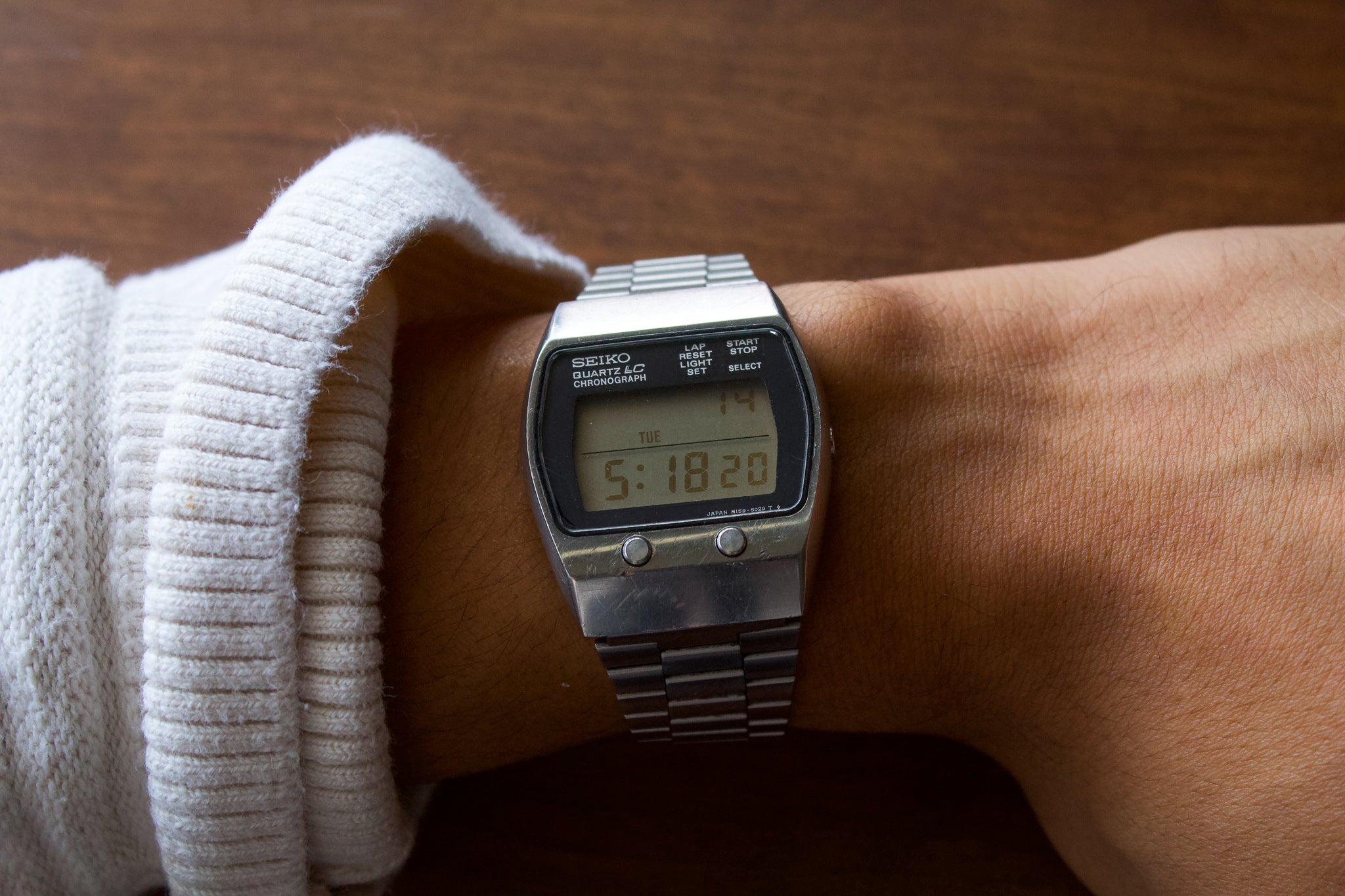 Seiko digital hotsell watches 1980s