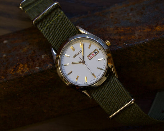 1994 Seiko Two Tone Men's Quartz Wrist Watch