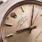 1967 Rolex Air King Silver Sunburst Men's Wrist-Watch