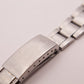 1967 Rolex Air King Silver Sunburst Men's Wrist-Watch