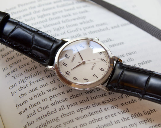 1990s Seiko Dulce Men's Quartz Wrist-Watch