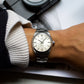 1967 Rolex Air King Silver Sunburst Men's Wrist-Watch
