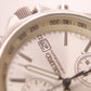 1990s Seiko Chronograph Silver Sunburst Men's Wrist-Watch