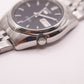 2000s Seiko 5 Navy Blue Ghost Logo Men's Wrist-Watch